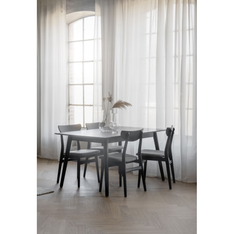 RO Lotta Dining Table 140x90 Black